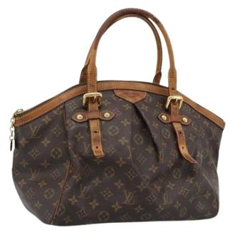 Louis Vuitton Pre-owned Monogram Canvas Hand Bag - Dames - Pre-owned - Bruin - Maat: ONE Size Leer