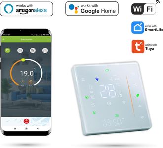 OEM Termostato Wifi Tuya 16a Exb - Calefacci&oacute;n El&eacute;ctrica