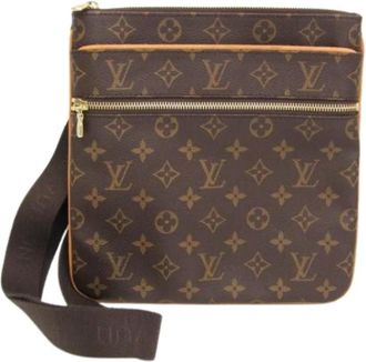 Louis Vuitton Pre-owned Pochette Valmy M40524 - Dames - Vintage Schoudertas - Bruin - ONE Size - Vintage