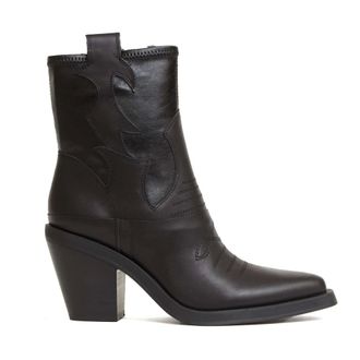 Ash Cowboy & Biker Boots, female, Black, 4 UK, Camperos Boot