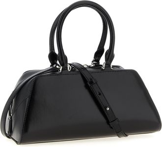 Givenchy Calfskin Leather Top Handle Bag - Black