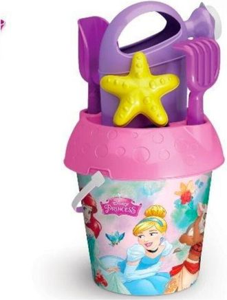 Trade Shop Trade Shop - Secchiello Da Mare Principesse Gioco Spiaggia Per Bambini Con Diversi Accessori