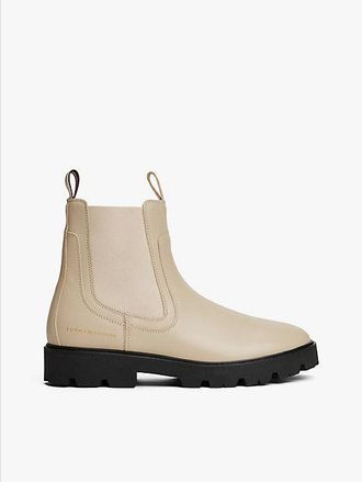 Tommy Hilfiger Botines Chelsea de piel