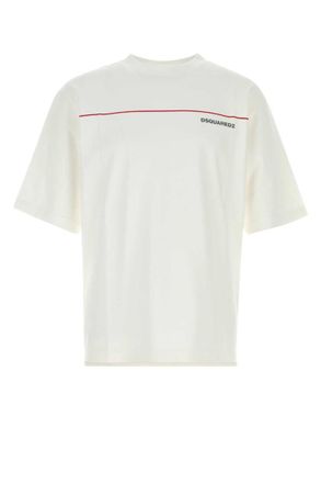 Dsquared2 White Crew Neck T-Shirt