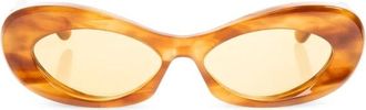 Valentino Garavani Vls-178 Zonnebril - Dames - Zonnebrillen - Bruin - ONE Size - Accessoires