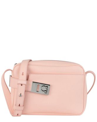 Ferragamo Small Archive Camera Case Leather Crossbody