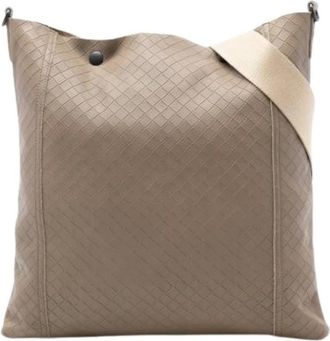 Bottega Veneta Pre-owned Tote Bags, female, Brown, Size: ONE SIZE Pre-owned Crossbody Bag