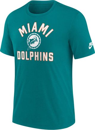 Nike Miami Dolphins Favorable Timeline Nike Mens NFL T-Shirt in Green | NJFD4DZ9PV-NC4