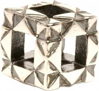 Trollbeads Womens Origami Bead In Silver
