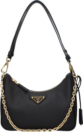 Prada Borse a tracolla Prada Re Edition da donna in pelle nera