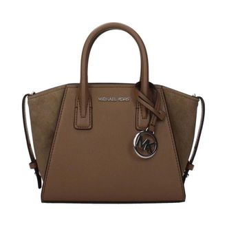 Michael Kors Satchel Handtas - Dames - Tassen - Bruin - Maat: ONE Size Leer