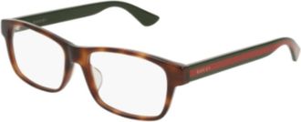 Gucci Gg0006oa013 Havana Green Transpar
