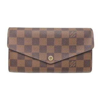 Louis Vuitton Pre-owned Portafoglio lungo (bi-fold) - - Pre-owned - Donna - Marrone - ONE SIZE