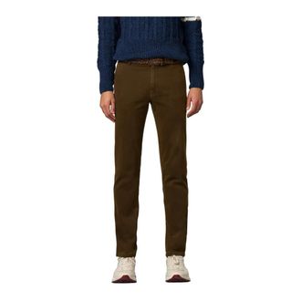 Meyer Heren, Broeken, Bruin, Maat: L Katoen