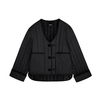 Rains Dames, Jassen, Zwart, Maat: M