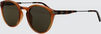 Calvin Klein Jeans Occhiali da sole arrotondati in acetato tartarugato