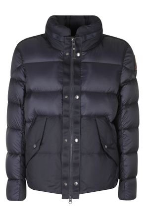 Parajumpers Hooded Down Jacket With High Neck And Padded Design