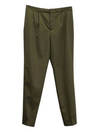 Chlo&eacute; Pantaloni affusolati in lana - Nero