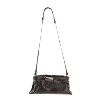 Benedetta Bruzziches Shoulder Bags, female, Brown, Size: ONE SIZE Lauren Bacall Lambskin Savana