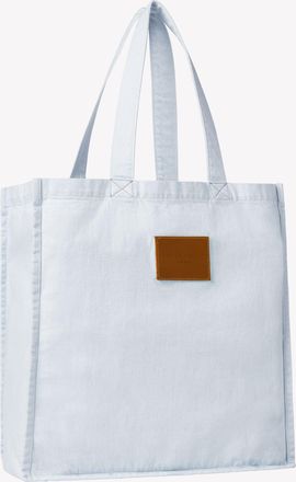 Serena Bute Denim Tote Bag - Light Blue