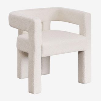 Sklum Sklum - Pack De 2 Sillas De Comedor Con Reposabrazos Tapizadas Liara