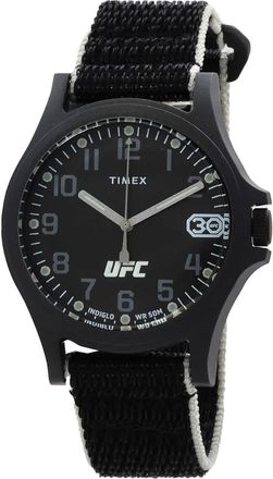 Timex Ufc Apex 30th Aniversary Quartz Black Dial Mens Watch TW2V90800JT