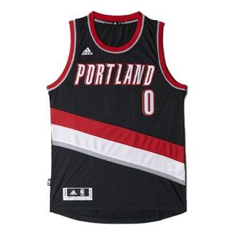 adidas Mens adidas Lillard Fan Edition Black Jersey Asia Sizing A46238