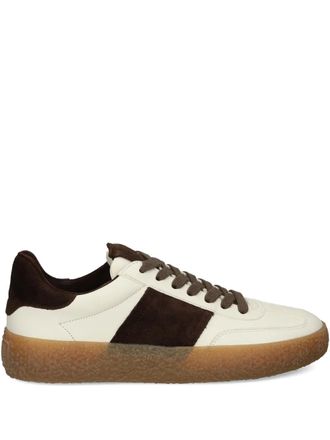 Kennel & Schmenger Sneakers met vlakken - Beige