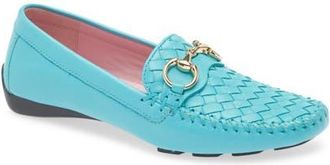 Robert Zur Perlata Driving Shoe in Aqua at Nordstrom, Size 8.5
