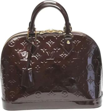 Louis Vuitton Tweedehands Canvas Louis Vuitton tassen - Dames - Vintage Handtas - Rood - ONE Size - Vintage
