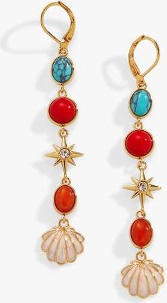 Alex and Ani Moonlight Beach Linear Earring in Multi at Nordstrom