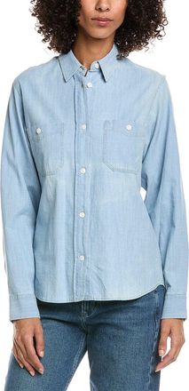 Officine G&eacute;n&eacute;rale Officine Generale Elena Chambray Shirt