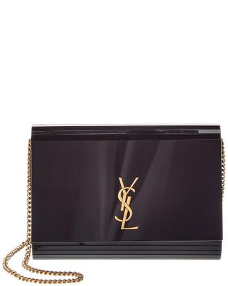 Saint Laurent Vicky Minaudiere Plexiglas Shoulder Bag
