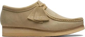 Clarks Wallabee Beige Su&egrave;de Schoenen - Heren - Veterschoenen - Beige - 44 1/2 EU - Su&egrave;de - Schoenen