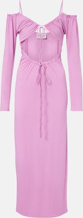 The Attico Cutout maxi dress