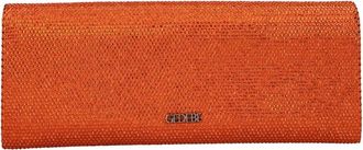 Gedebe Satijnen en Strass Tas - Dames - Clutches - Oranje - ONE Size - Satijn - Tassen