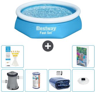 Bestway Piscina Bestway Fast Set Redonda - 244x61 Cm - 7-piezas S275