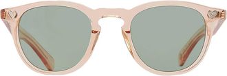 Garrett Leight GLCO X ANDRe SARAIVA SUN Veridia Oval Ladies Sunglasses 2082 PCY/VRD 46