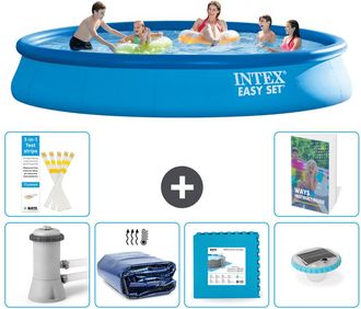Intex Piscina Easy Set Redonda - 457x84 Cm - 7-piezas S326