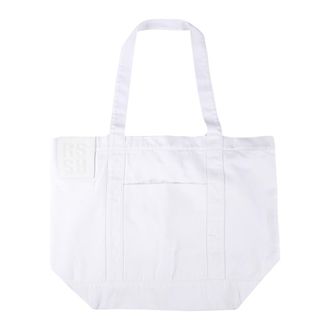 Raf Simons Tote Bags, female, White, Size: ONE SIZE Small Denim Tote