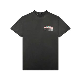 Willy Chavarria Plaza Easy Tee - Tops - Hombre - Negro - 2XL
