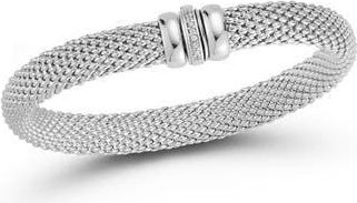 Chloe and Madison Popcorn Bracelet in Silver at Nordstrom Rack