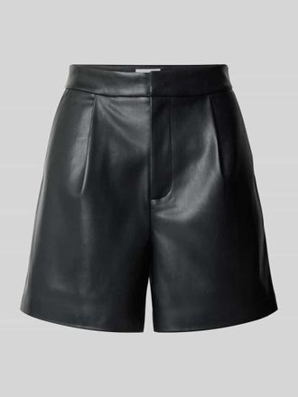 Rich & Royal Shorts in Leder-Optik mit Ges&auml;&szlig;taschen in Black, Gr&ouml;&szlig;e 38