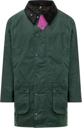 Barbour Gamefair Wax Jacket - Heren - Zomerjassen - Groen - M - Katoen - Jassen