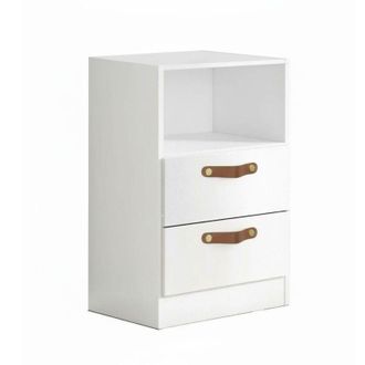 Muemue Cajonera 2 Cajones Blanco 74x42x42cm