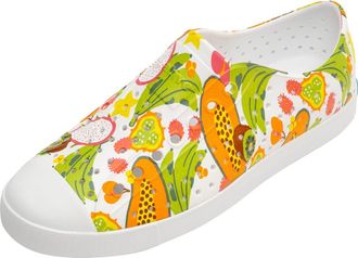 Native Jefferson Printed Slip-On Sneaker in Shell White/Tropical Fruit at Nordstrom Rack, Size 11