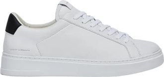 Crime London Extralight Schoen - Heren - Sneakers - Wit - 44 EU - Leer - Schoenen
