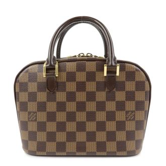 Louis Vuitton Sarria Damier Brown Canvas Handbag (Pre-Owned)