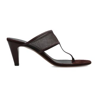 Neous Heeled Mules, female, Brown, Size: 8 1/2 US Vena Heeled Mules