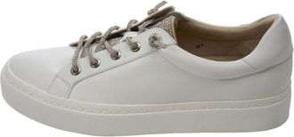 Vaneli Womens Yasin Sneakers In White Napa